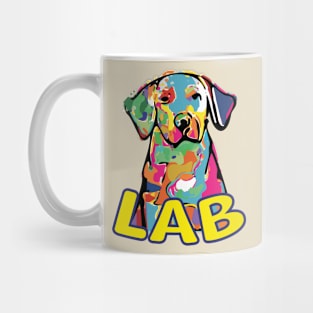 Artistic Labrador Mug